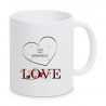 Mug love à personnaliser