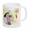 Mug motif photo suspendue