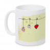 Mug motif photo suspendue