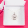 Collier zodiaque Scorpion en argent personnalisable