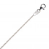 Chaine corde 50 cm en argent