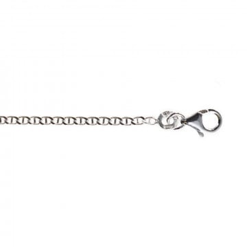 Chaine de 50 cm pour collier - Chaine maille Marine en argent 925/000