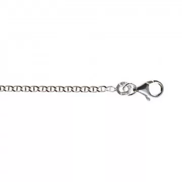 Chaine de 50 cm pour collier - Chaine maille Marine en argent 925/000