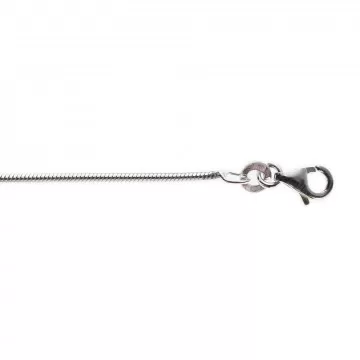 Chaine de 50 cm avec maille Serpent - Chaine en argent 925/000