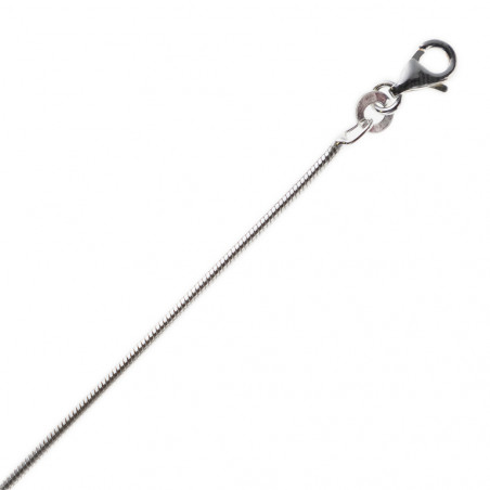 Chaine maille Serpent en argent sterling