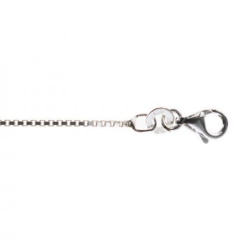 Chaine 50 cm avec maille Vénitienne - Chaine adulte argent 925/000
