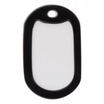 Protection noire Dog tag