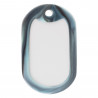 Protection pour Dog Tag camouflage bleu