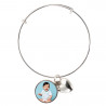 bracelet rond cœur personnalisable