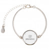 Bracelet rond personnalisable photo