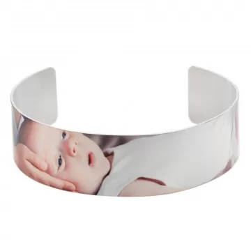 Bracelet femme clip photo à personnaliser