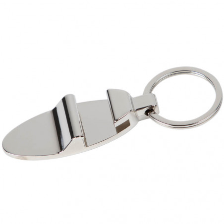 Porte clé décapsuleur ovale verso
