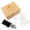 Coffret à whisky bois gravé