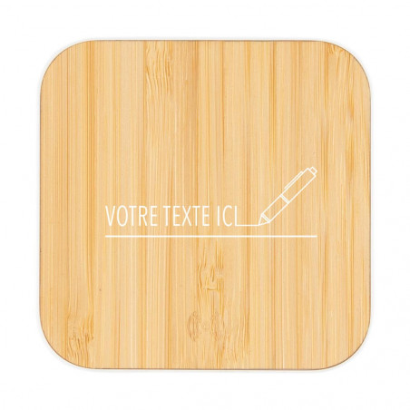 Support et chargeur en bois carré pliable