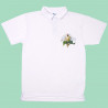 Polo blanc polyster personnalisable