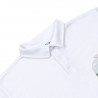 Polo polyester blanc