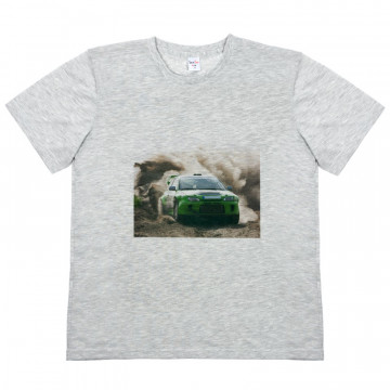 Tee shirt gris à personaliser
