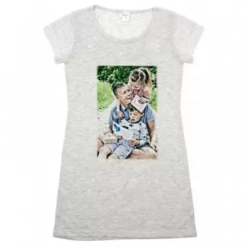 Chemise de nuit femme personnalisée