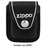 pochette zippo cuir en option