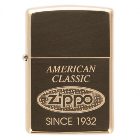 Zippo doré american classic