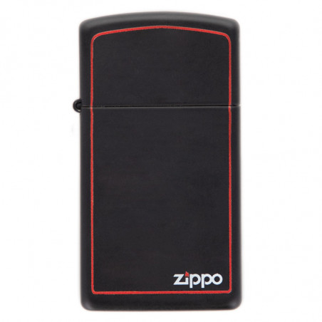 Briquet à essence zippo slim noir