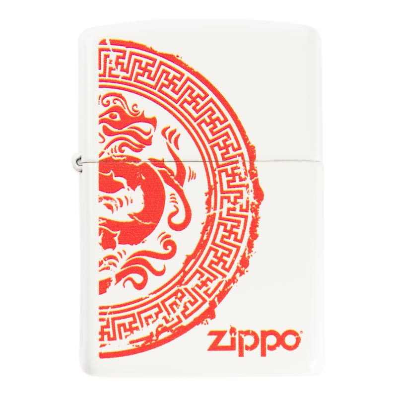 Briquet essence Zippo dragon stamp