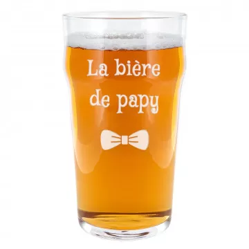 Verre à bière personnalisable - Verre à bière Nonic gravé