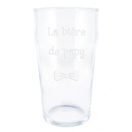 Verre à bière à personnaliser