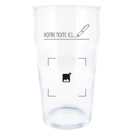 Verre à bière unique