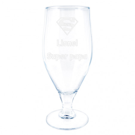 Verre à pied personnalisé