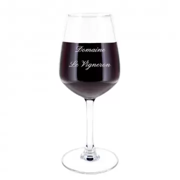 Verre à vin de table personnalisé