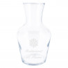 Carafe en verre personnalisée