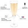 Avantages du verre à champagne