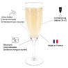 Avantages du verre à champagne