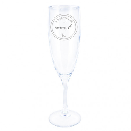Flûte Champagne - Témoin Mariée