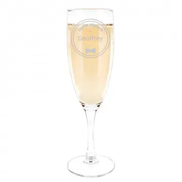 Flûte champagne personnalisée | Modèle témoin Marié