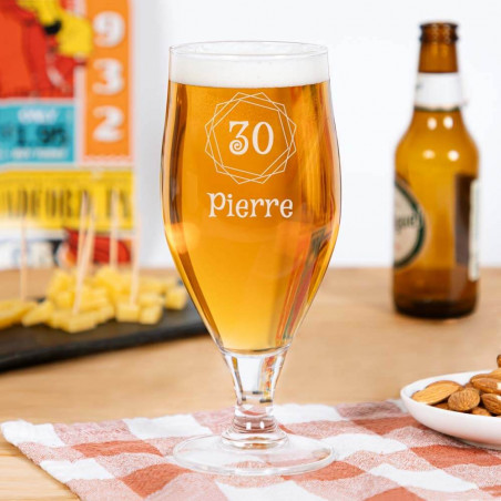 Verre à Bière Anniversaire