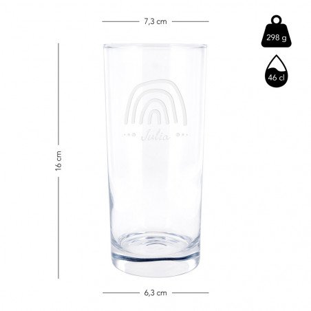 Verre à sirop taille