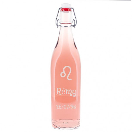 Bouteille de table 1L en verre personnalisée
