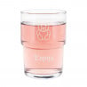 Verre à eau gravé