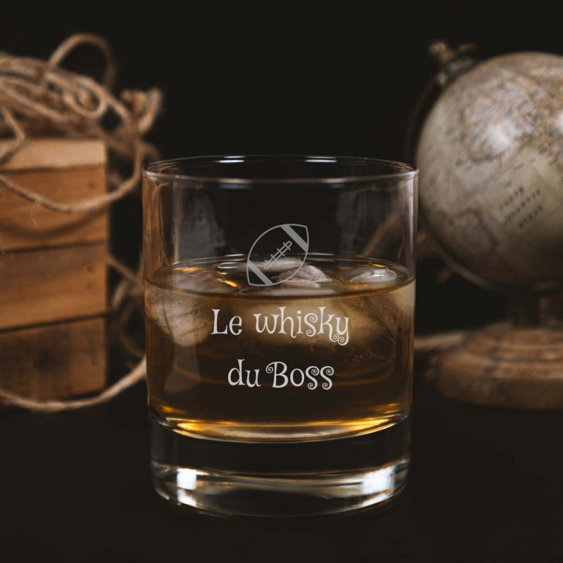 Verre à whisky personnalisable