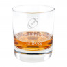 Verre à whisky gravé