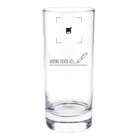 Verre apéritif personnalisé