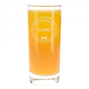 Verre apéritif pour Parrain personnalisé | Gravure texte