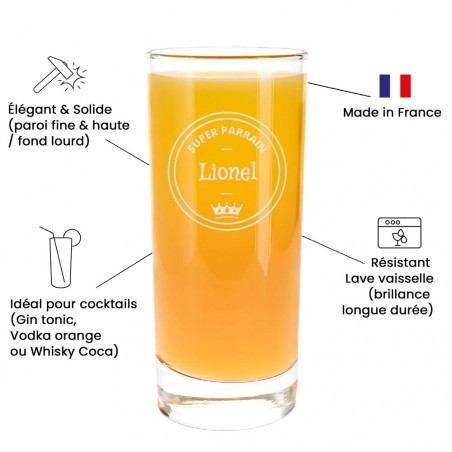 Avantages verre apéro Parrain