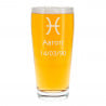 Verre à bière demi personnalisable