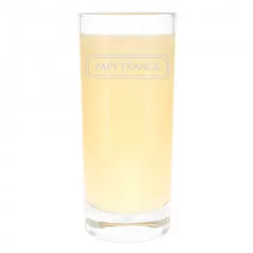 Verre à Ricard personnalisable | Gravure texte & Design original