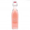 Bouteille de table en verre personnalisée avec cadre original