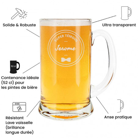 Avantages chope à bière