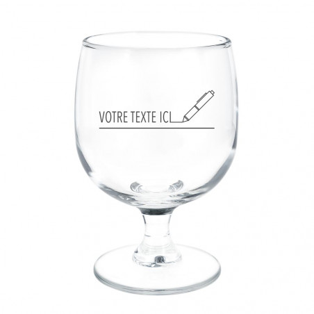 Verre à Cognac gravé